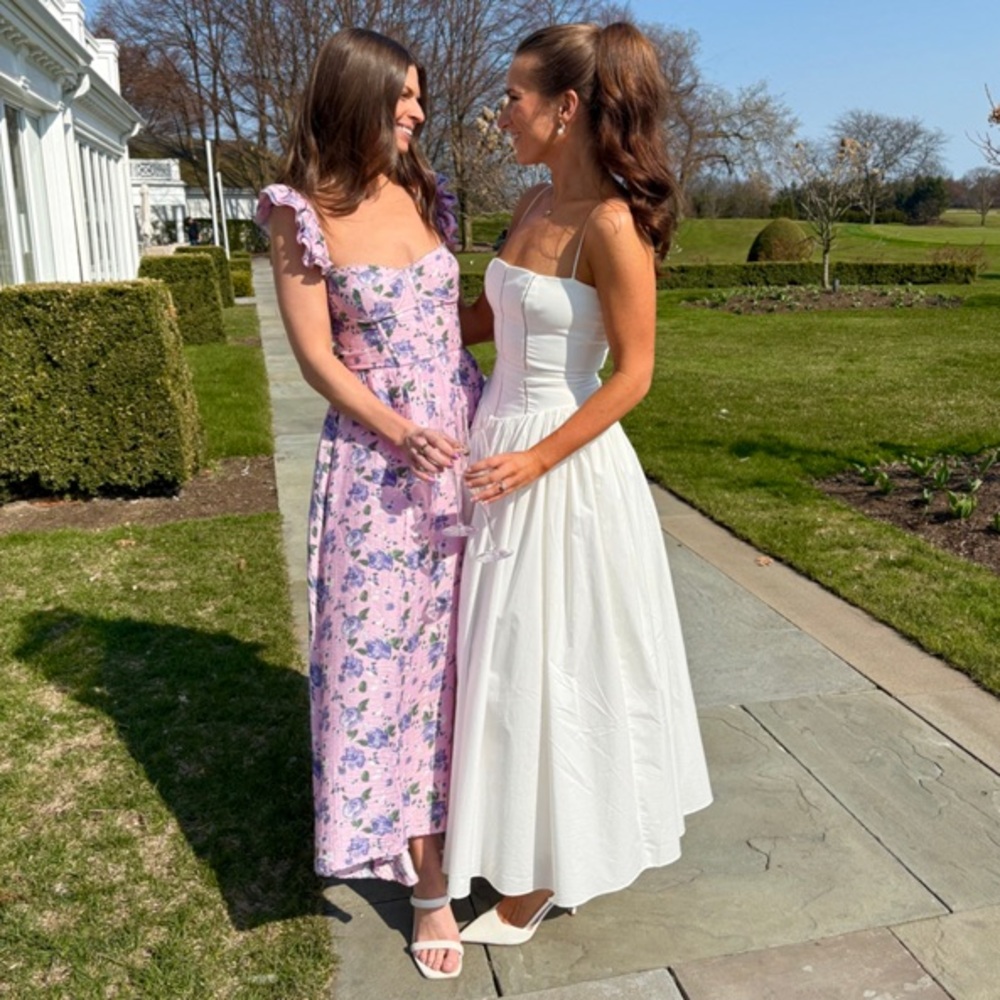 ASTR Wedelia Dress in Purple Floral - Picture 8 of 12